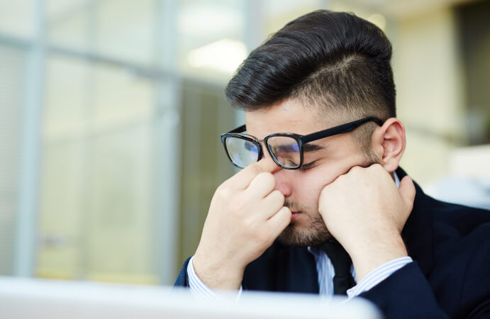 Mitarbeiter kann nicht mehr arbeiten
